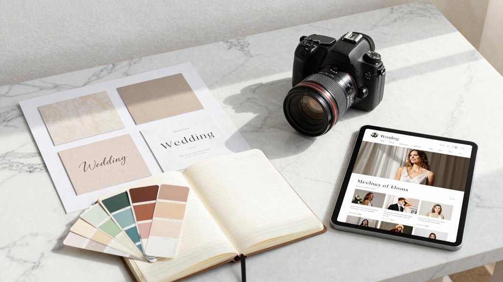 design forward wedding website customization